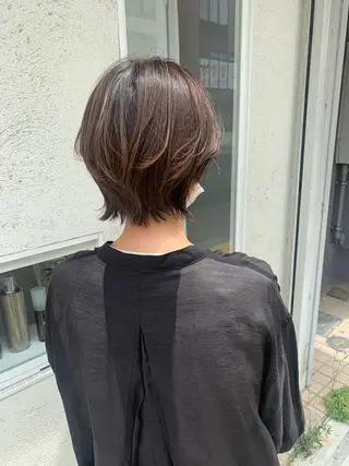 ショート カラー SHU NTAのヘアスタイル