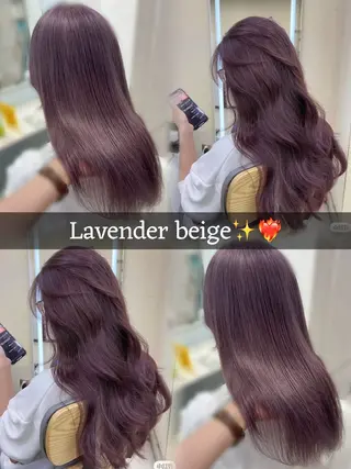 ロング カラー ParveMix シンザトユヅキのヘアスタイル
