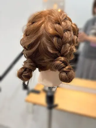 ヘアアレンジ Rangali Rinのヘアスタイル
