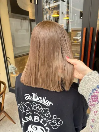 ミディアム カラー Rinka  ︎︎のヘアスタイル