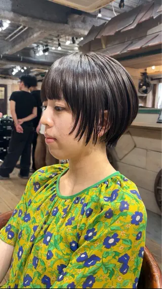 ショート まう/丸みショート ・ボブ特化／高円寺のヘアスタイル