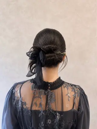 ヘアアレンジ 🫧𝒓𝒊𝒏𝒂 /水光カラー💎のヘアスタイル