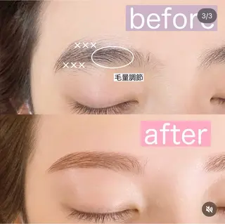 アイブロウ yuueye 鹿児島店 / ひづきの眉毛・アイブロウイメージ