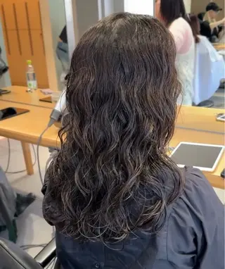 ロング パーマ ヘアアレンジ 艶髪/ボブモデル 募集🫧Terukaのヘアスタイル