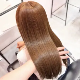 ロング カラー 透明感/艶カラー 💘Hanaのヘアスタイル