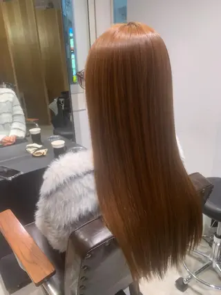 ロング natsu fujinoのヘアスタイル