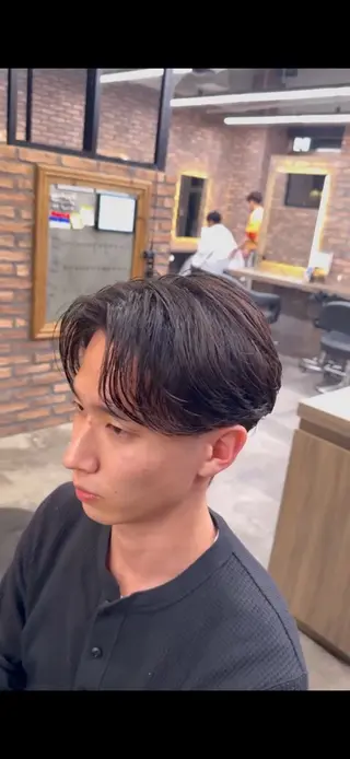ショート カラー パーマ ヘアアレンジ メンズ キッズ スパイキー⚡️/ 海外風ヘア🌊秀平のヘアスタイル