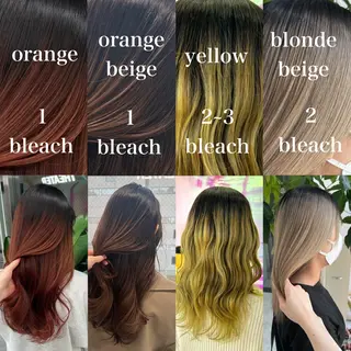 セミロング カラー パーマ ヘアアレンジ メンズ キッズ ネイル マツエク・マツパ アイブロウ KANAMI 🌏のヘアスタイル
