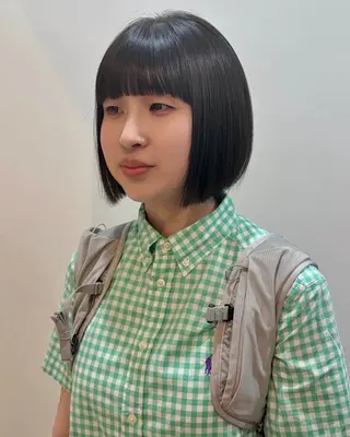 ショート Riko/ カットモデル募集❤︎のヘアスタイル