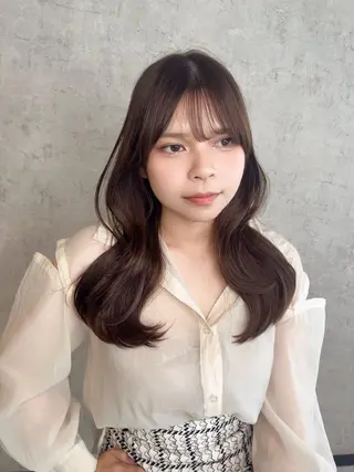 ロング KAEDE🎀 縮毛矯正＆パーマ特化のヘアスタイル