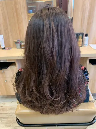 ロング カラー HAREru. モデル募集【戸塚】のヘアスタイル