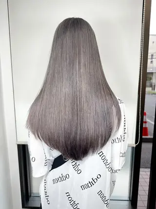 ミディアム カラー ブリーチカラー🫧 森　凪沙のヘアスタイル