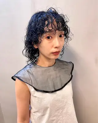 ミディアム カラー パーマ ヘアアレンジ メンズ キッズ ネイル マツエク・マツパ アイブロウ tatsumi/ボブ ウルフ/レイヤーのヘアスタイル