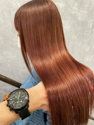 ロング カラー HAREru. モデル募集【戸塚】のヘアスタイル
