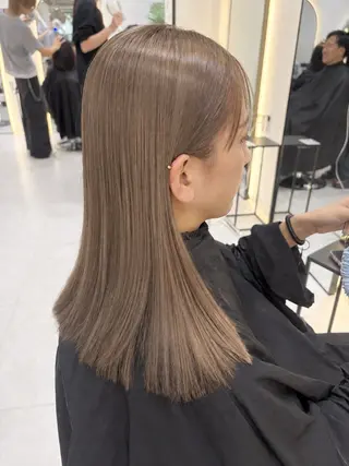 ミディアム カラー 博多🍒ボブ🌼 ショート🌻大津成美のヘアスタイル