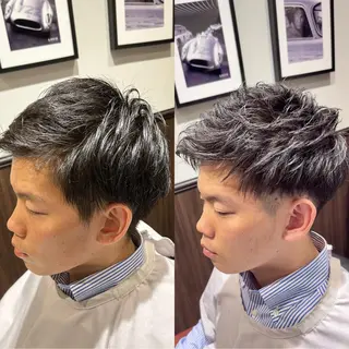 ショート LAVIE barberのヘアスタイル