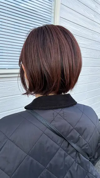 ショート ビヨウシツトリコ よねたにみなのヘアスタイル