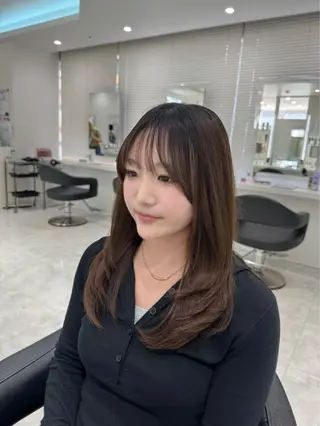 セミロング 透明感カラー♠️ TAKUMIのヘアスタイル