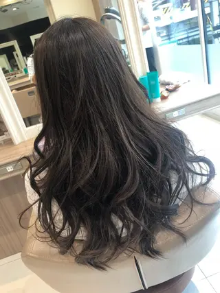 ロング ママ美容師⭐️ シモダイラ ヒデミのヘアスタイル