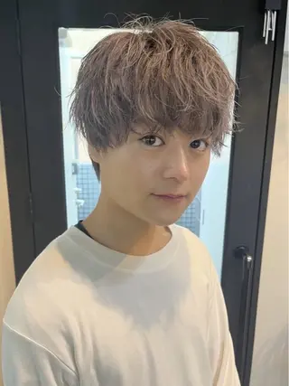 メンズ 縮毛矯正／メンズ ✂︎中村　歩夢のヘアスタイル