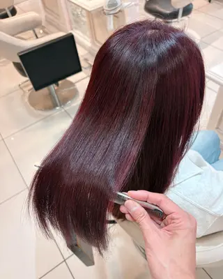 ロング 高橋 佑のヘアスタイル