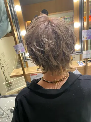 カラー メンズ unopulir 景山 凌のヘアスタイル
