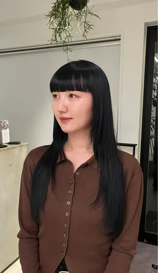 ロング カラー lomalia ayuのヘアスタイル
