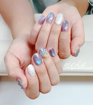 ネイル 胡蝶蘭レディースサロ ンNailMOKAのネイルデザイン