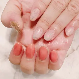 ネイル 地爪育成💅 kanaoanailのネイルデザイン