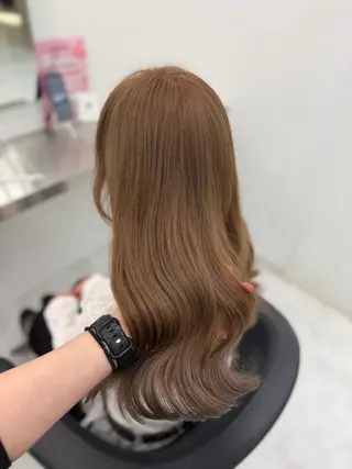 カラー 透明感カラー🎀艶髪 Anju/渋谷🎀のヘアスタイル
