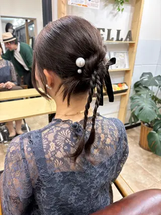 ヘアアレンジ 荒木 真希のヘアスタイル