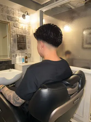 ショート メンズ 佐藤 友晟のヘアスタイル