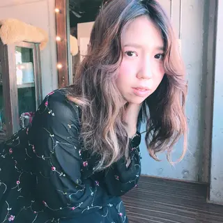 ロング カラー パーマ タナハラ クミコのその他イメージ
