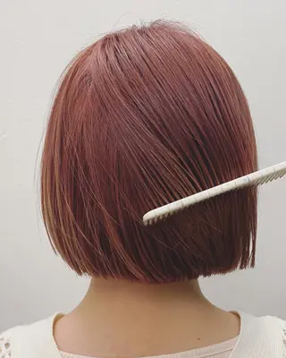 ショート カラー 安藤 翔平のヘアスタイル