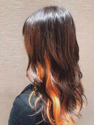 セミロング watanabe kazukiのヘアスタイル
