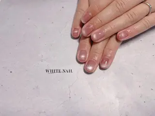 ネイル WHITE NAIL ホワイトネイルのネイルデザイン