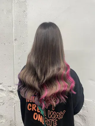ロング カラー 🧡艶髪/エクステ 🫧🧡YUKI❄️のヘアスタイル