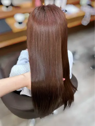 ロング kana🎀 韓国風透明感カラーのヘアスタイル