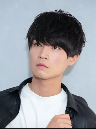 ショート パーマ メンズ 中島 一将のヘアスタイル