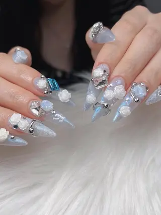 ネイル Sora  Nail 長さ出し専門店のネイルデザイン