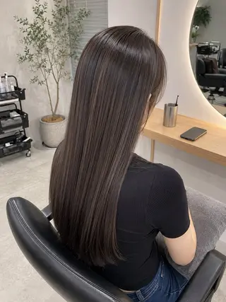 ロング カミヤ タカヒロのヘアスタイル
