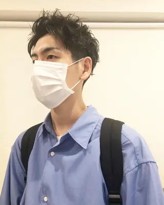 ヘアアレンジ メンズ メンズ特化✂️栗原 侑也のヘアスタイル