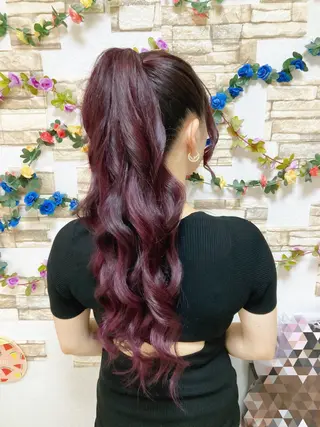 ロング ヘアアレンジ 新宿ヘアセットメイク Asa-mのその他イメージ