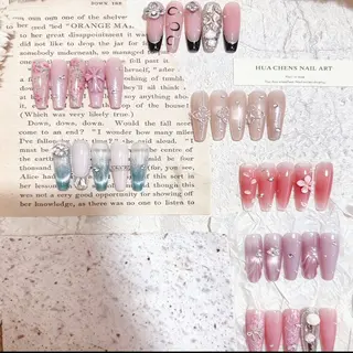 ネイル Lavender nail·中島公園のネイルデザイン