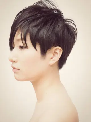 ショート サロンアカデミー 増渕　規泰のヘアスタイル