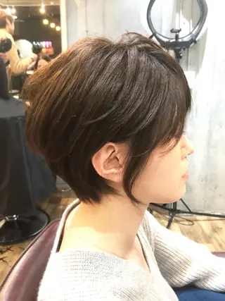 ショート カラー 増山 大起のヘアスタイル