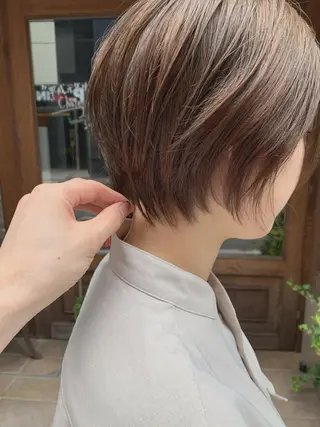 ショート ボブ/ショート/レイ ヤーセトcovo代表のヘアスタイル