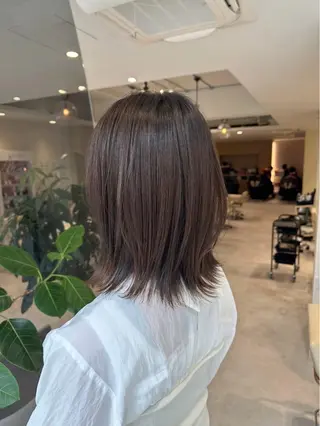 カラー 透明感カラー🌿 グレージュ🐺陽介のヘアスタイル