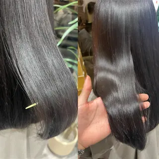 セミロング 艶髪/透明感 髪質改善 YUKIのヘアスタイル