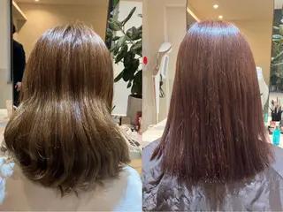 ミディアム 藤本 早耶のヘアスタイル